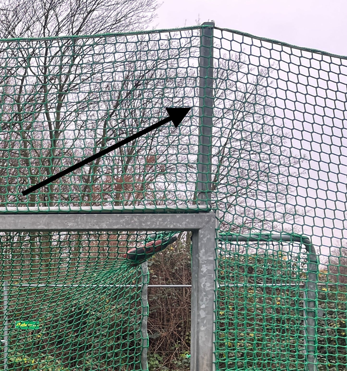 Torpfostenverlängerung inkl. Haken, ca. 1 m