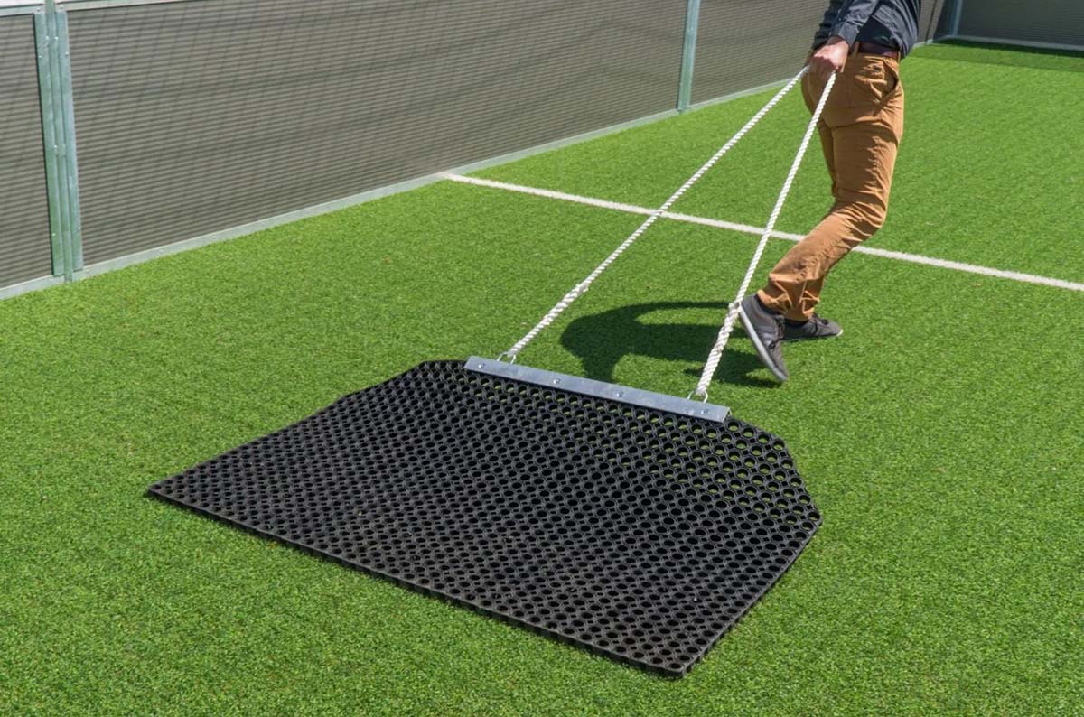 Abziehmatte für Kunstrasen