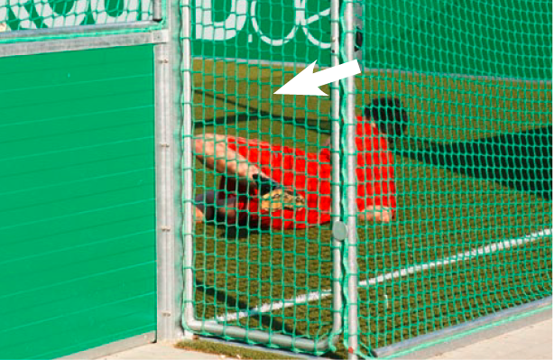 Ersatz Türnetz DFB Minispielfeld