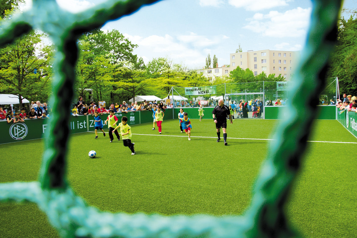 Komplettpaket Ersatznetze für Original DFB Minispielfeld