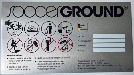 Hinweisschild